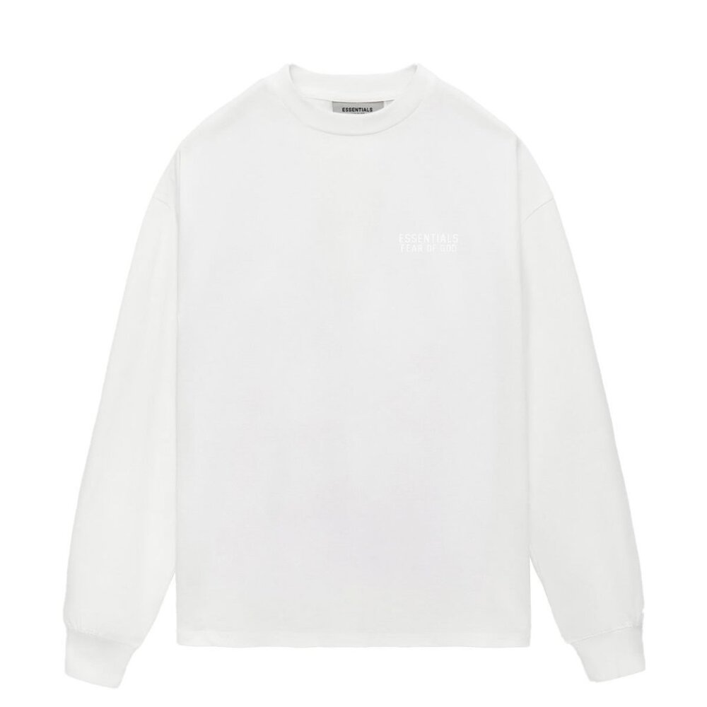 FOG ESSENTIALS Double row small flocked long sleeve T-shirt